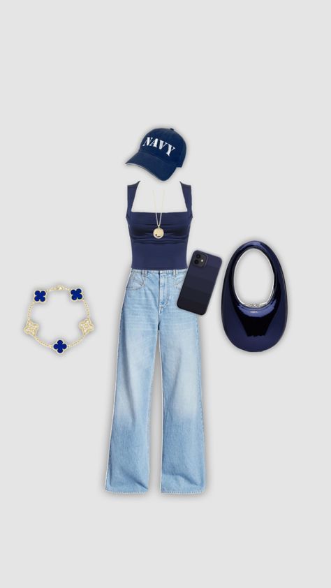 #navyblueaesthetic #navyblueoutfit #fitsforyou #fits4u #Fitideas #Ootd #blue #fyp #shufflefyp More Love, Outfit Casual, Casual Outfit, Follow For More, Ootd, Energy, Outfit Inspo, Blue