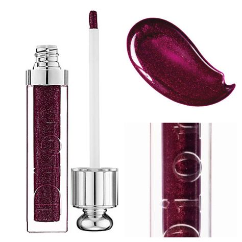 Saw this in Instyle.  I love purple lipgloss! Purple Lip Gloss Aesthetic, Dior Addict Ultra Gloss, Purple Lipgloss, Early 2000s Lipgloss, Plum Lip Gloss, Boots Makeup, Grape Lip Gloss, Purple Lip Gloss, Lip Cosmetics