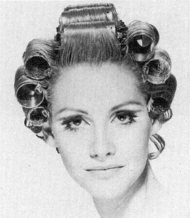 5ec5165 | A Study of Women in Rollers | Flickr Sleep Roller, Hair In Rollers, Sleep In Hair Rollers, Curly Perm, Hair Curlers Rollers, Roller Sets, Wet Set, Vintage Woman, Beauty Parlor