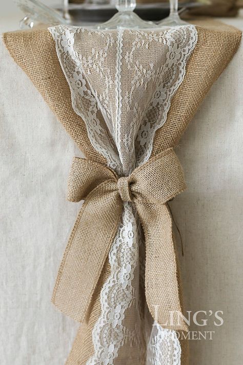 Set of 2 Plain Wedding Burlap Bows-Burlap Pew Bows-Burlap Bow Tie-Burlap Accessories-Burlap Wreath-Shabby Chic Wedding Decoration JUTBOW003 Lace And Burlap Wedding Decorations, Burlap And Lace Wedding Ideas, Burlap Pew Bows, Burlap Wedding Ideas, Burlap Wedding Decorations, Shabby Chic Wedding Decor, Wedding Burlap, Shabby Chic Decor Bedroom, Main Table