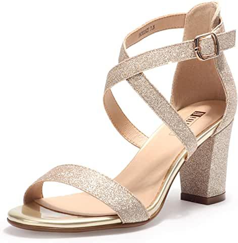 Low Block Heel Sandal, Rose Gold Heels, Strappy Block Heel Sandals, Strappy Block Heels, Classy Shoes, Chunky High Heels, Chunky Heels Sandals, Wedding Heels, Bride Shoes