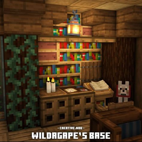 Minecraft Cartographer Room, Minecraft Bookstore Interior, Minecraft Cleric House Interior, Minecraft Weaponsmith Interior, Treasure Room Minecraft, Minecraft Fireplace Ideas Cottage, Minecraft Brewery Room, Minecraft Apothecary Interior, Minecraft Wizard Interior