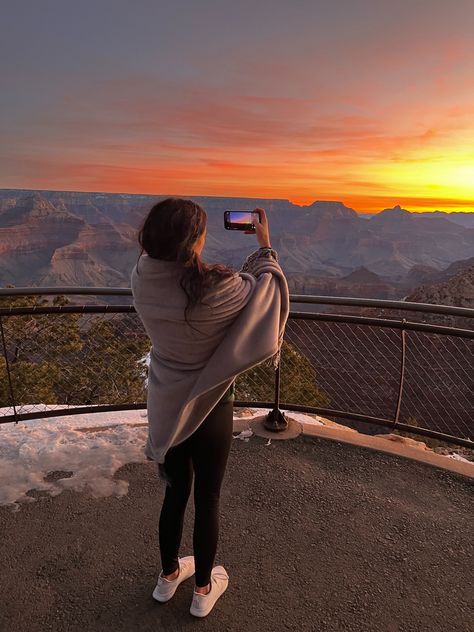 Solo Road Trip Aesthetic, Grand Canyon Pics, Solo Trip Aesthetic, Grand Canyon Aesthetic, Arizona Pics, Arizona Aesthetic, Arizona Trip, Cross Country Road Trip, Solo Photo