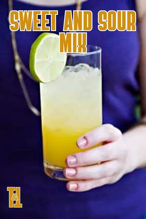 Upgrade your cocktail game with our Homemade Sweet and Sour Mix! Fresh, zesty, and perfectly balanced, this mix is essential for any home bar. Homemade Sweet And Sour Mix, Vodka Collins, Bar Mix, Sour Mix, Sweet And Sour, Refreshing Cocktails, Summer Cocktails, Adult Drinks, The Bar