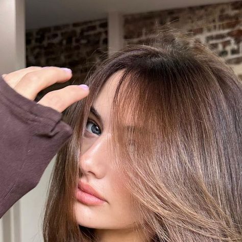 Bronze Latte Hair, Latte Hair Color, Latte Hair, Warm Brown Hair, Bronze Hair, Chai Latte, Warm Brown, Hair Colour, Eye Color