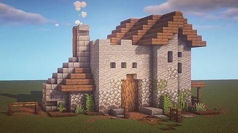 Minecraft Kale, Minecraft Hus, Minecraft Base, Minecraft Structures, Bangunan Minecraft, Minecraft Cottage, Easy Minecraft Houses, Minecraft Castle, Cool Minecraft Houses