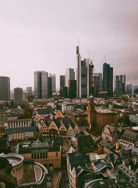 Germany Aesthetic, City View Night, Trip To Germany, Germany Photography, Travel Germany, Frankfurt Germany, Old Trees, I Want To Travel, Frankfurt Am Main