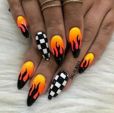 Race Nails, Checkered Nails, Nails Ideas, Wattpad, Google Search, Nails, Books