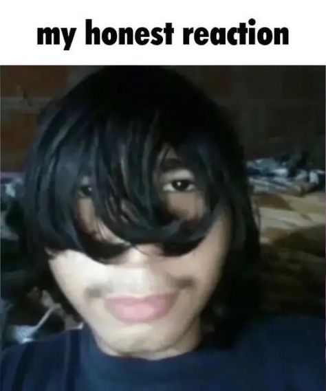 Emo Meme, Emo Haircuts, Hair Meme, Goofy Face, Goofy Pictures, Emo Guys, Emo Hair, Face Reveal, 웃긴 사진