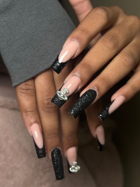 Nails Acrylic Prom, Silver Sparkly Nails, Acrylic Prom Nails, Simple Prom Nails, Prom Nails Blue, Prom Nails Black, Prom Nails Pink, Red Prom Nails, Prom Nails Acrylic