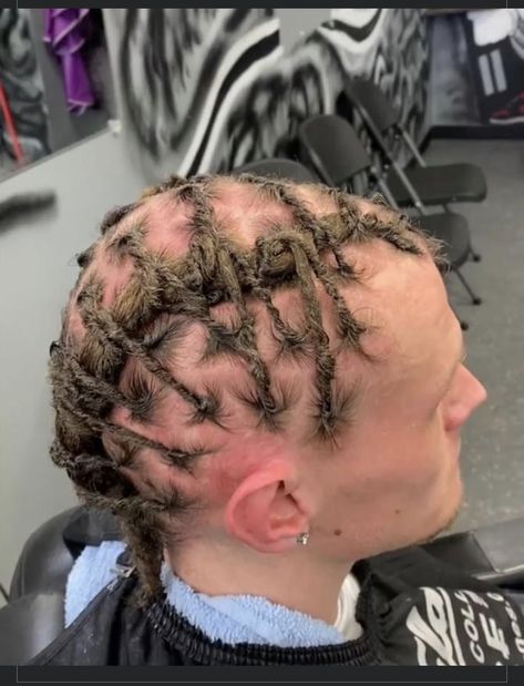 Ugly Hair, Dreadlock Hairstyles For Men, Bad Haircut, Dreadlock Hairstyles, Cornrow Hairstyles, Locs Hairstyles, Braids For Black Hair, Bad Hair, Hair Highlights