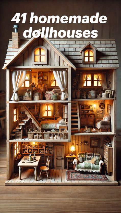 homemade dollhouses