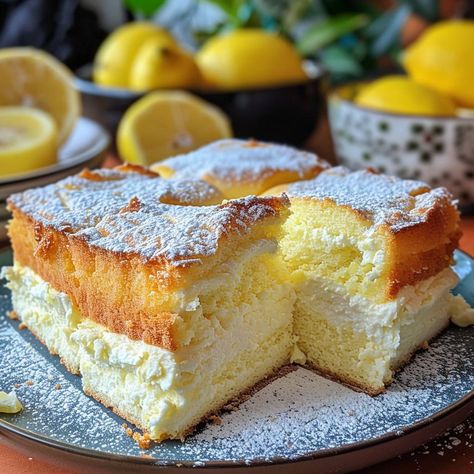 🍋 Light and airy Limoncello Ricotta Cake! Perfect for any dessert table! #DessertTime 🍽️ Limoncello Ricotta Cake 🛒 Ingredients: 250g ricotta cheese 200g sugar 3 eggs 100ml Limoncello liqueur Zest of 1 lemon 150g flour 1 tsp baking powder 👩‍🍳 Instructions: Whisk: Combine ricotta, sugar, eggs, Limoncello, and lemon zest. Mix: Fold in flour and baking powder. Bake: Pour into a greased pan, bake at 175°C for 45 minutes. 🌟 This Limoncello Ricotta Cake is sure to brighten your meal! Dive into i... Limoncello Cake, Instagram Recipes, Ricotta Cake, Sugar Eggs, 3 Eggs, Trending Recipes, Italian Desserts, Ricotta Cheese, Cake Ingredients