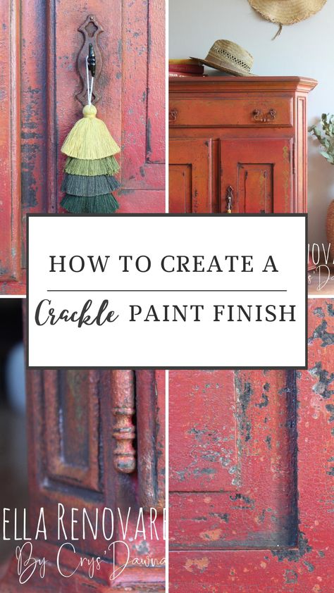 If you feel inspired by the desert palette, adobe houses, ironwork and nature, this is the makeover for you. In this video I will teach you how to create this aged southwest boho style by blending and layering paint. I will also cover how to do a crackle paint finish and a paint wash. #bohofurniture #southwestdecor #cracklefinish Furniture Painting Tutorial, Furniture Makeover Inspiration, Southwest Boho, Refinishing Furniture Diy, Crackle Painting, Boho Furniture, Eclectic Furniture, Southwest Decor, Paint Effects