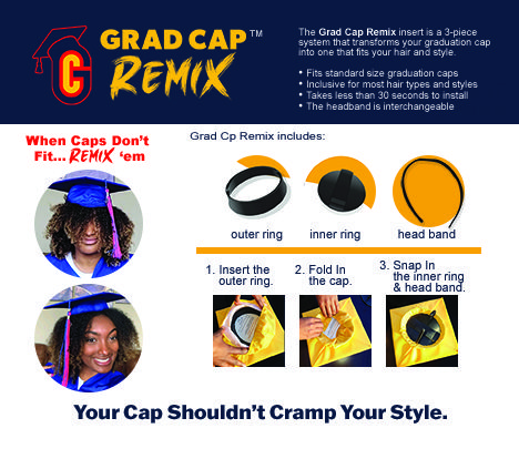 Cart – Grad Cap Remix Graduation Cap Headband Hack, Hairstyle Curly, Grad Hat, Textured Bangs, Outside Activities, Insurance Industry, Curly Hair Types, Graduation Caps, Business Degree