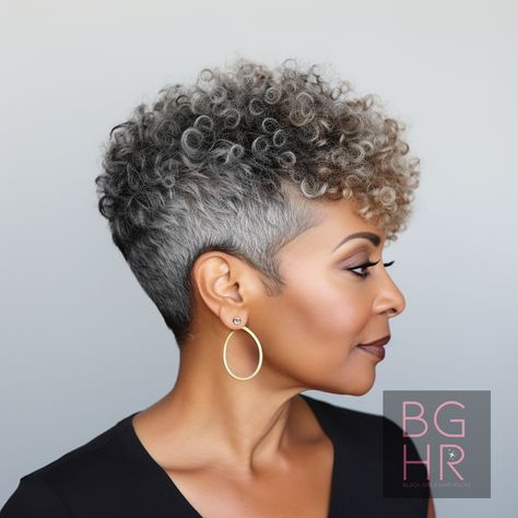 Chic Pixie Cuts for Older Black Women | Timeless & Elegant Hair Inspiration – Black Girls Hair Rocks Pixie Hairstyles Black Women, Black Women Hair Natural, Natural Hair Short Hairstyles, Sassy Short Haircuts, Bold Haircuts, Coiling Natural Hair, Black Weaves, Relaxed Hairstyles, Black Girls Hair