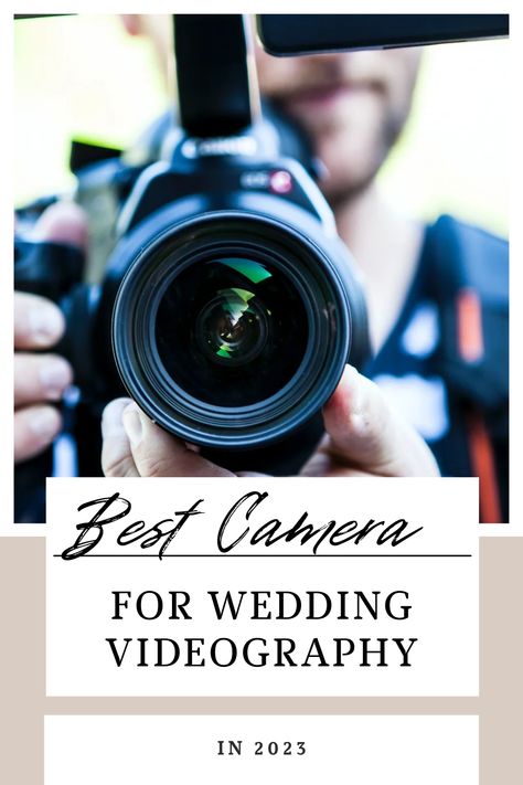 Choosing the right camera for Wedding Videography can be difficult. This article goes over what you should consider when shopping for a camera and a few of our suggestions. If you're planning your own wedding and need a videographer fill out our contact form! We'd love to be a part of your wedding. Wedding Videography Tips, Wedding Videography Shot List, Diy Wedding Videography, Black Magic Camera, Wedding Starters, Best Camera For Photography, Wedding Cinematography, Photographer Camera, Wedding Display