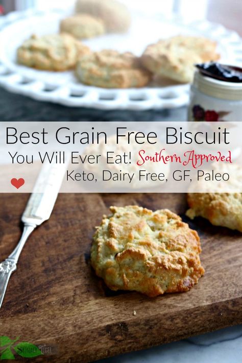 How to Make Low Carb Grain Free Biscuits, Paleo, Keto Friendly Aip Biscuits, Keto Dairy Free, Keto Stuffing, Keto Dairy, Southern Biscuits, Keto Biscuits, Paleo Baking, Boiled Egg Diet Plan, Low Carb Low Sugar