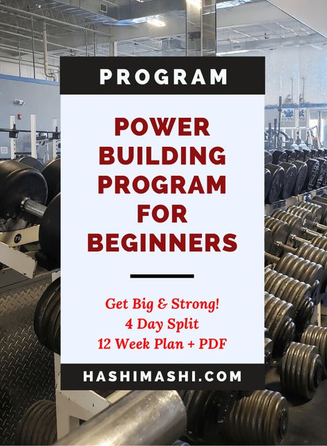 Power Rack Workout Routine, Powerbuilding Women, Power Training Workout, Power Building Program, Olympic Lifting Program, Beginner Powerlifting Program, Olympic Lifting Workouts, Bodybuilding Training Program, Powerbuilding Program