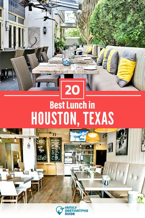 Best Lunch in Houston, TX — 20 Top Places! Houston Galleria, Lunch Places, Houston Restaurants, Tapas Restaurant, Cozy Restaurant, Casual Restaurants, Cool Restaurant, Downtown Houston, Family Destinations