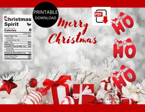 Chips Bags, Birthday Craft, Christmas Help, Birthday Crafts, Good Cheer, Chip Bags, Calendar Printables, Party Packs, Christmas Spirit