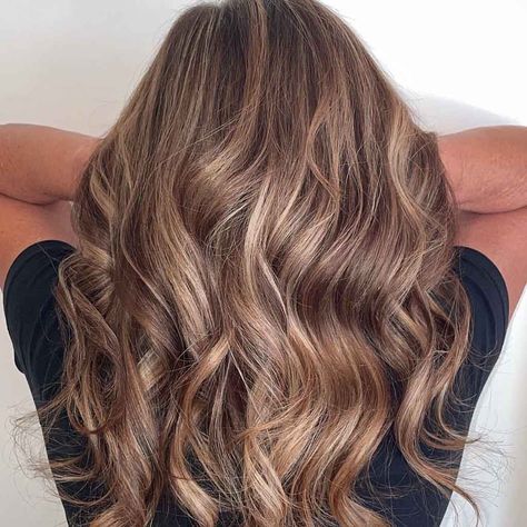 15 Ideas for Caramel Highlights on Brown Hair! | HairAide Carmel Blonde Highlights, Blonde Highlights On Brown, Blonde Highlights On Brown Hair, Caramel Highlights On Brown Hair, Carmel Blonde, Rich Chocolate Brown Hair, Caramel Balayage Highlights, Highlights On Brown Hair, Highlights For Brown Hair