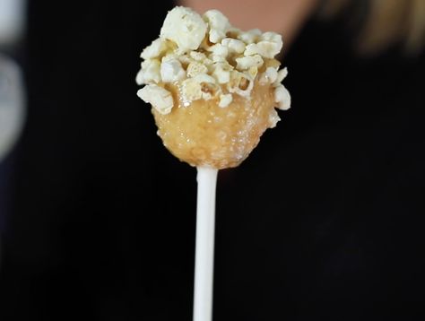 Cornbread Cake Pops, Savory Cake Pops, Corn Bread Cake, Popcorn Toppings, Cornbread Cake, Whimsical Party, Baking Fun, Cake Pop Recipe, Recipe Girl