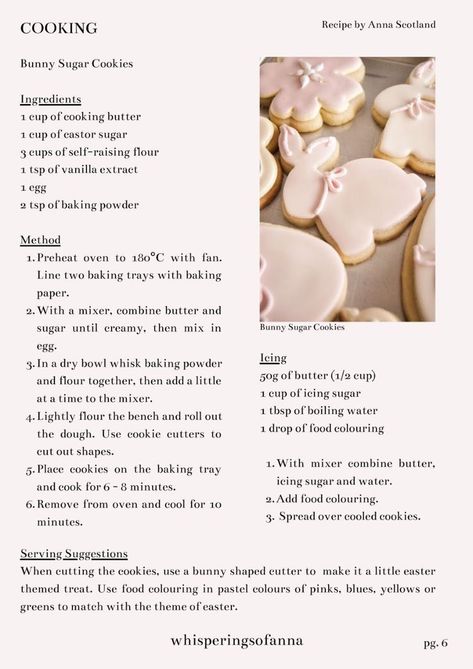 @whisperingsofanna Recipe Diary, Cottagecore Recipes, Homemade Recipe Books, Homemade Cookbook, Recipe Drawing, Baking Book, Cute Baking, Tasty Baking, Sweet Snacks Recipes