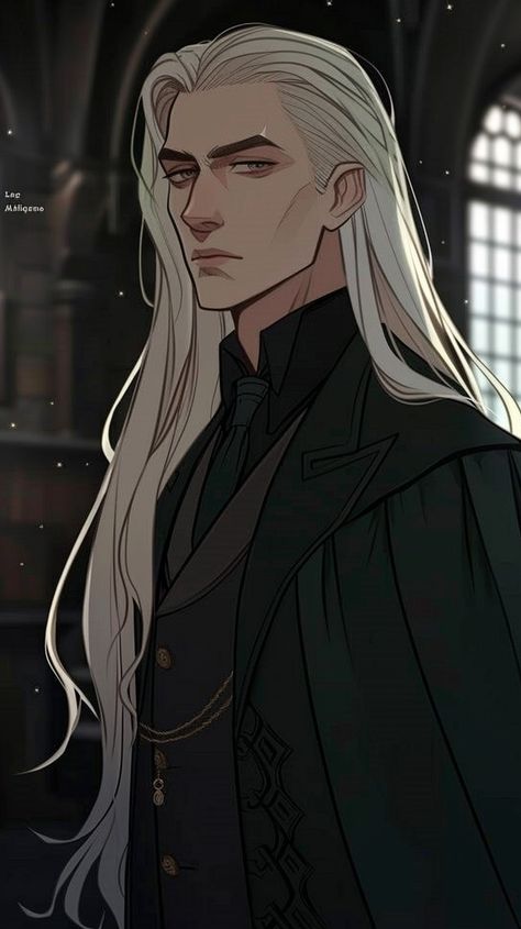 Classy Male Hairstyles, Straight Hair Character Design, Male Hair Designs Drawing, Long Braid Drawing Reference, Straight Black Hair Men, Blonde Man Character Design, White Hair Men Character Inspiration, Man With White Hair Art, Pretty Male Character Design