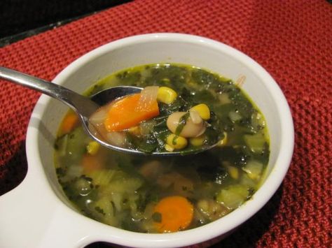 Dandelion Soup, Spinach Soup Healthy, Greens Recipes, Witch's Kitchen, Spinach Soup Recipe, Dandelion Greens, Greenfield Village, Dearborn Michigan, Dried Basil