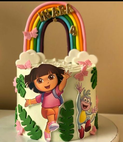 Dora The Explorer, Girl Cake, Birthday Theme, Cake Designs, Baby Girl, Cake, Birthday, Design