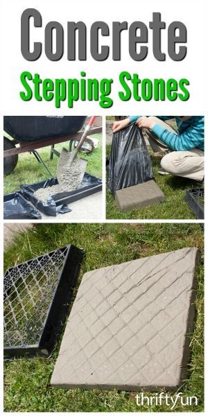 This is a guide about making concrete stepping stones. Making your own stepping stones is a fun project and a way to create unique stones… How To Make Stepping Stones Cement Diy, Making Concrete Stepping Stones, How To Make Cement Stepping Stones, Cement Stepping Stones Diy, Patio Step, Cement Projects, Concrete Stepping Stones, Cement Patio, Stepping Stones Diy