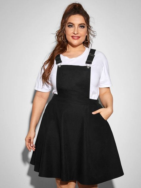 Chubby Girl Outfits, Pinafore Pattern, Preppy Dress, Plus Size Inspiration, Peter Pan Collar Dress, Preppy Dresses, Affordable Dresses, Belted Shirt Dress, Style Preppy