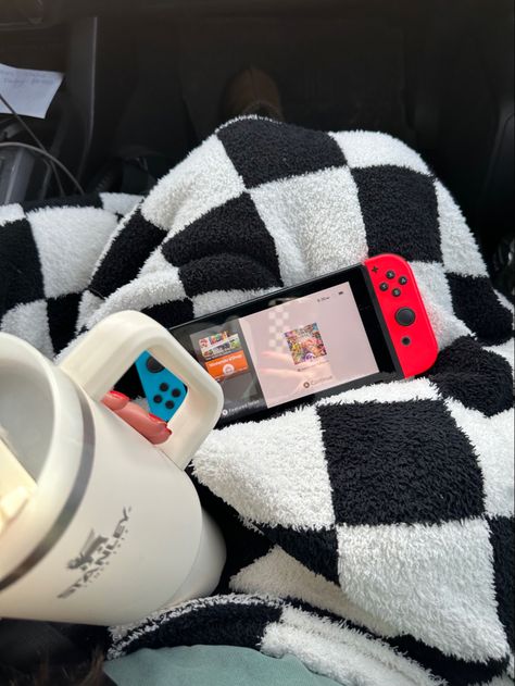 Passenger Princess Instagram Story, Car Blanket Aesthetic, Princess Passenger Aesthetic, Passenger Princess Aesthetic Car, Rich Older Sister Aesthetic, Passenger Aesthetic, Passenger Princess Aesthetic, Stanley Cup Aesthetic, Nintendo Girl