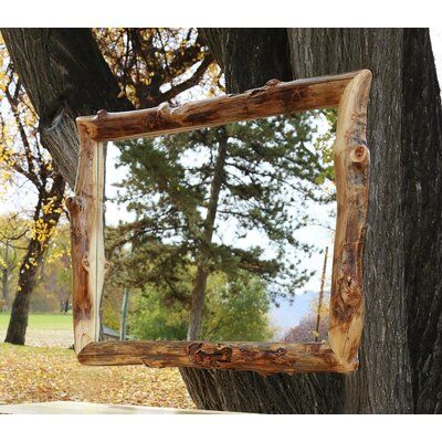 Barn Wood Mirror, Driftwood Furniture, Rustic Mirrors, Dresser Mirror, Camping Decor, Tiny House Decor, Wood Mirror, Wood Home Decor, Driftwood Art