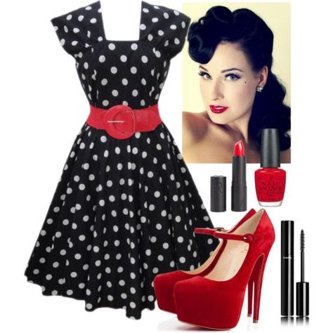 Rockabilly Clothes, Moda Pin Up, Stile Pin Up, Indoor Herbs, Mode Rockabilly, Vintage Makeover, Idda Van Munster, Rockabilly Looks, Rockabilly Hair