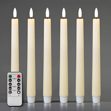 Led Tapered Candle, Halloween Candlesticks, Artificial Candles, Flameless Taper Candles, Led Taper Candles, Battery Candles, Electric Candles, House Bedroom, Candle Tree