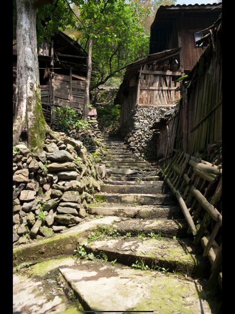 Asian Village, Chinese House, Japanese Village, Abandoned Village, Beach Village, Old Village, Ancient Village, Landscape Photography Nature, Renovation Design