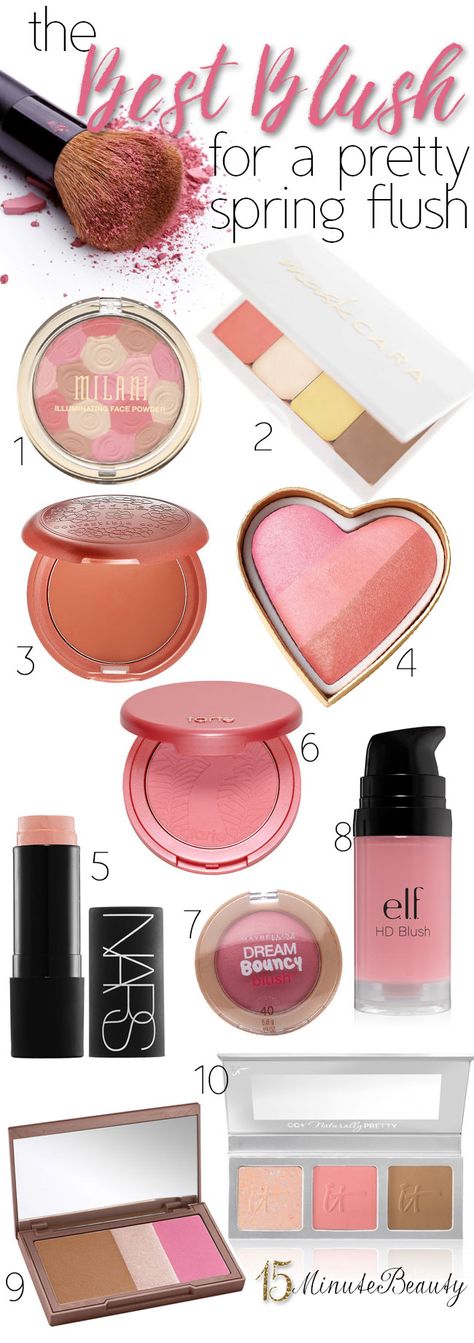 Ten Great Blushes For A Pretty Flush Stila Convertible Color, Blush Products, Cream Blushes, Friends 2, Free Soul, High End Makeup, Affordable Makeup, Makeup To Buy, Best Beauty Tips