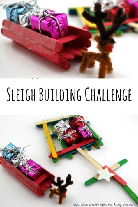 Christmas Stem Activities, Fun Stem Activities, Building Challenge, To Unit, December Activities, Christmas Stem, Steam Activities, Fun Christmas Crafts, Christmas Activities For Kids