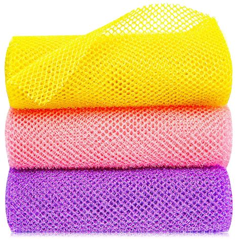 African Sponge, Exfoliating Net, African Net Sponge, Exfoliating Sponge, Bath Sponges, Soft Smooth Skin, Body Scrubber, Bath Sponge, Unclog Pores