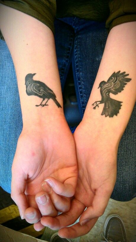 done by Stephen at Providence Tattoo Jewlery Tattoo, Providence Tattoo, Witchy Tattoos, Inner Turmoil, Black Bird Tattoo, Funky Tattoos, Bird Tattoos, Inkbox Tattoo, Crow Tattoo