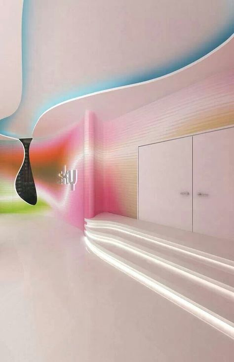 , Karim Rashid Design, Karim Rashid, Futuristic Interior, Hospital Design, Indie Room, Plywood Furniture, Zaha Hadid, Shop Interior, Commercial Interiors