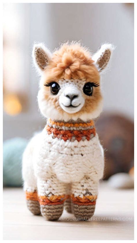 Amigurumi Alpaca Crochet Free Pattern Crochet Alpaca Pattern Free, Crochet Llama Pattern Free, Amigurumi Alpaca, Crochet Alpaca, Crochet Llama, Knit Baby Blanket Pattern Free, Crochet Critters, Easy Crochet Animals, Quick Crochet Patterns