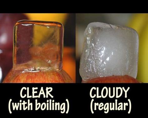 How To Peel Ginger, Clear Ice Cubes, Diy Household Tips, Craft Table Diy, How To Make Crystals, Diy Camera, Cooking Club, Clear Ice, Utila