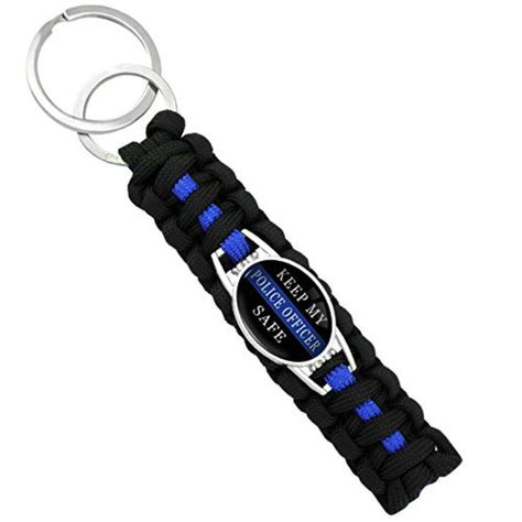 PRICES MAY VARY. POLICE GIFT- Police Handcuff Keychain makes the perfect gifts for officers or police wives, girlfriend, mom, daughter POLICE KEYCHAIN -Blue Line 4 inch Police Keychain made with premium paracord cord with charm buckle POLICE GIFT IDEAS -Looking for Police Wife Gift Ideas? This Police wife keychain is the perfect gift for Mother's day, birthday or just because DON'T LOSE YOUR KEYS- Want something fashionable to help you keep track of your keys? If you do, this key chain is for yo Cobra Weave, Inexpensive Jewelry, Paracord Keychain, Police Wife, Blue Line, Police Officer, Paracord, Gifts, Blue