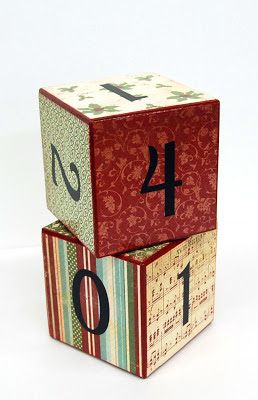 How to: Christmas Countdown Blocks Christmas Countdown Blocks Diy, Christmas Countdown Blocks, Christmas Countdown Printable, Christmas Countdown Diy, Countdown Blocks, Christmas Blocks, Wood Block Crafts, Diy Blocks, Special Christmas Gift