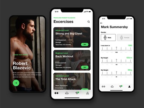 Fitness App Fitness Apps Design, Gym App, App Design Layout, Card Ui, Fit App, Mobile App Design Inspiration, App Interface Design, Sports App, Fitness App