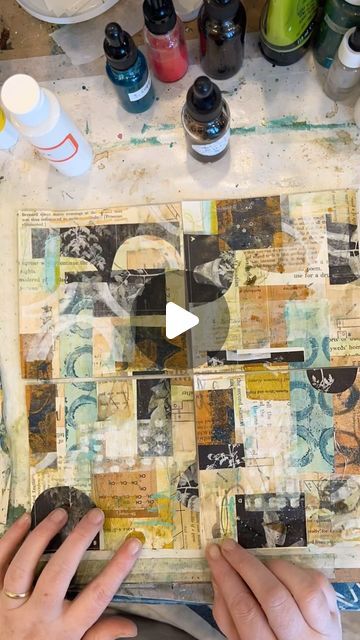 Masterboard Collage, Matisse Collage, Multimedia Collage, Mixed Media Collage Artwork, Collage Video, Collage Fodder, Matte Medium, Creative Architecture, Layered Art