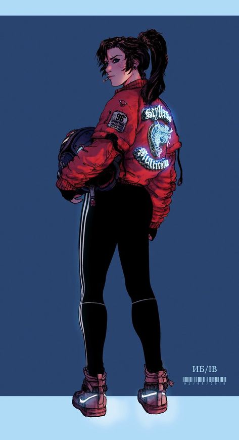 ArtStation - Odontodactylus scyllarus, Inès Bérerd (ИБ/IB) Female Racer Character Design, Urban Character Art, Juniper Aesthetic, Student Character Design, Cyberpunk Anime Art, Art Cyberpunk, Cyberpunk Female, Cyberpunk Girl, Arte Cyberpunk